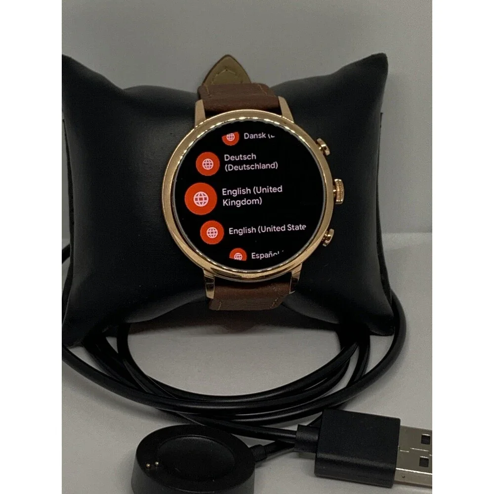 Fossil Gen 4 Authentic Digital Dial Smart Watch Custom Band FTW6020 NP19